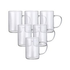 Borosilikat Cam Kupa Set 3’lü (200 ml)
