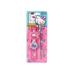 5 Parça Kırtasiye Seti - Hello Kitty