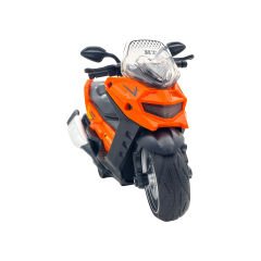 Sürtmeli Motor Işıklı Ve Müzikli Turuncu