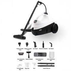 Buharlı Temizleyici - Sinbo SSC-6423 - Beyaz