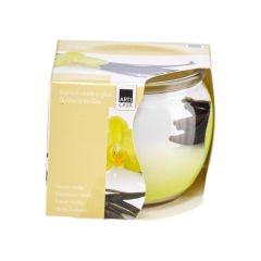 Cam Kaseli Mum Aromalı/Desenli