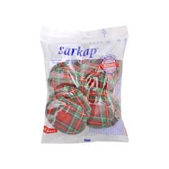 Desenli Konserve Kavanoz Kapağı 10'lu