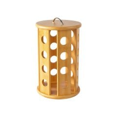Döner Bambu Kahve Kapsülü Standı - 26x16,5