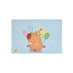 Capybara Resim Defteri - 25X35 cm