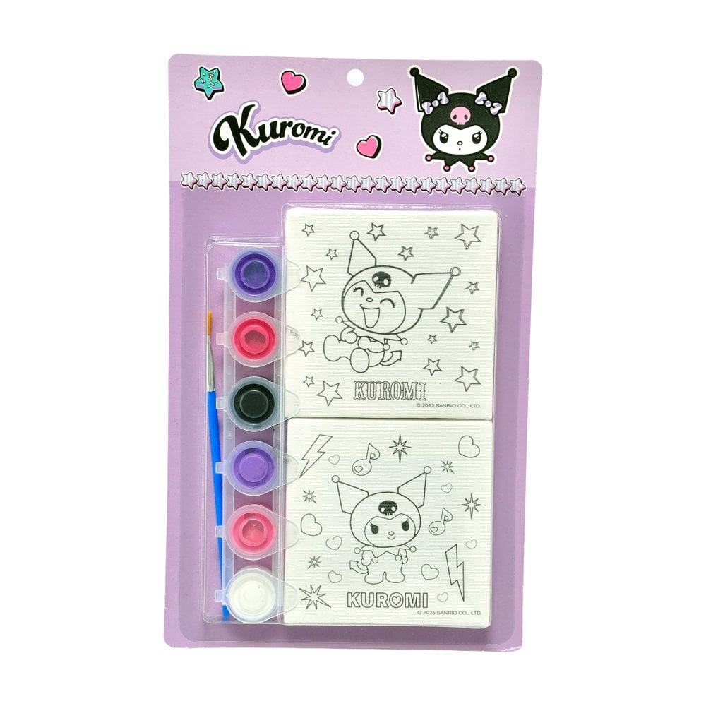 2'li Kuromi Tuval Boyama Seti