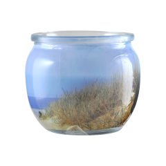 Cam Kaseli Mum Aromalı/Desenli No 12