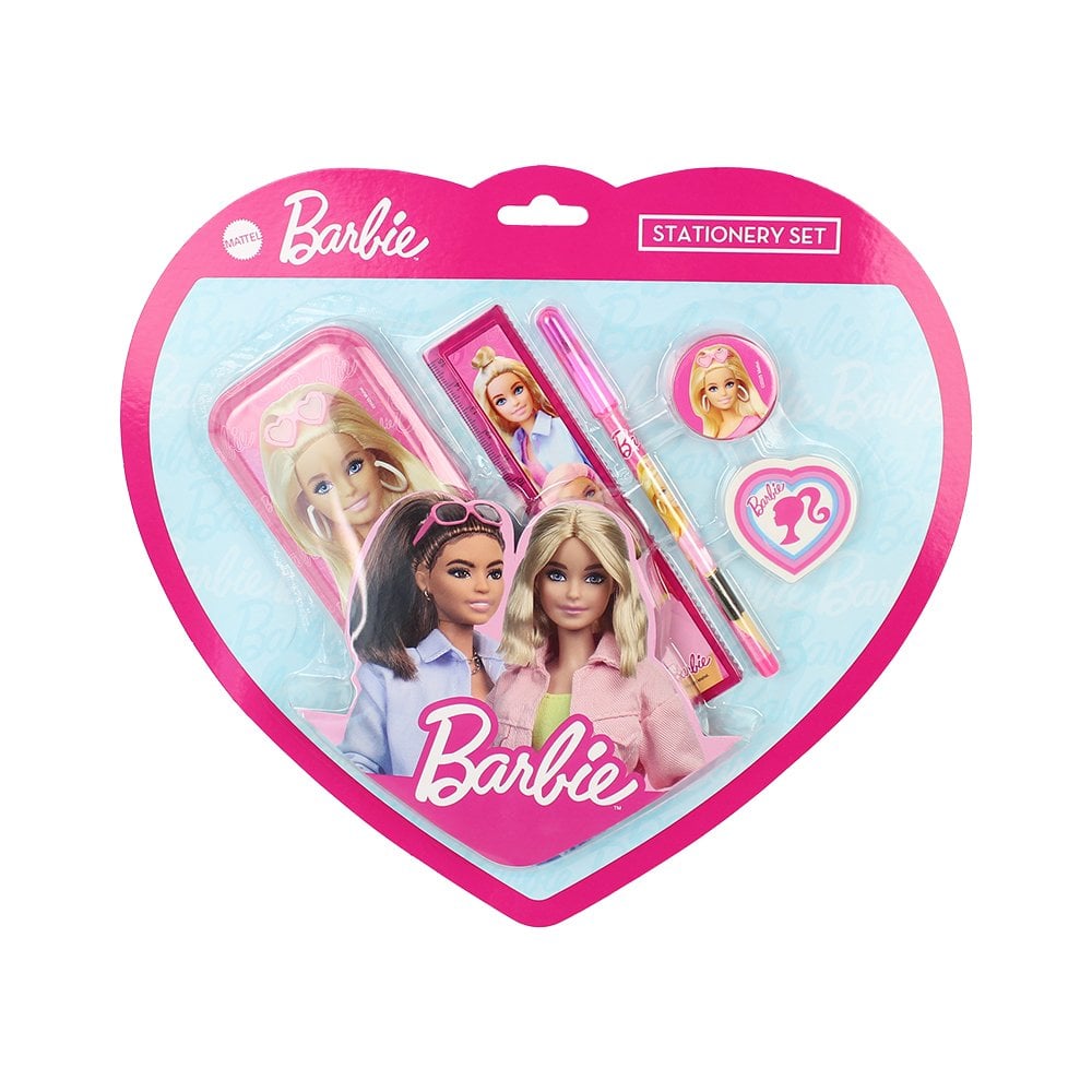 5 Parça Kırtasiye Seti - Barbie