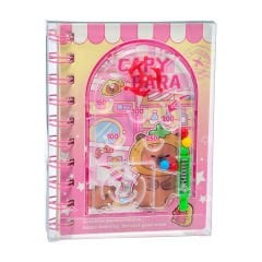 Capybara Oyunlu Çizgili Not Defteri - 13x10