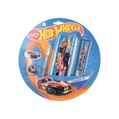 5 Parça Kırtasiye Seti - Hot Wheels