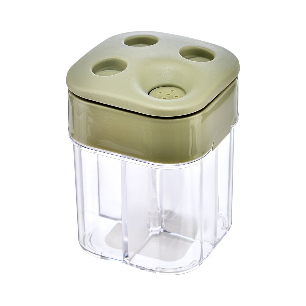 4 Bölmeli Kristal Baharatlık -  250 ml