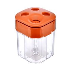 4 Bölmeli Kristal Baharatlık -  250 ml