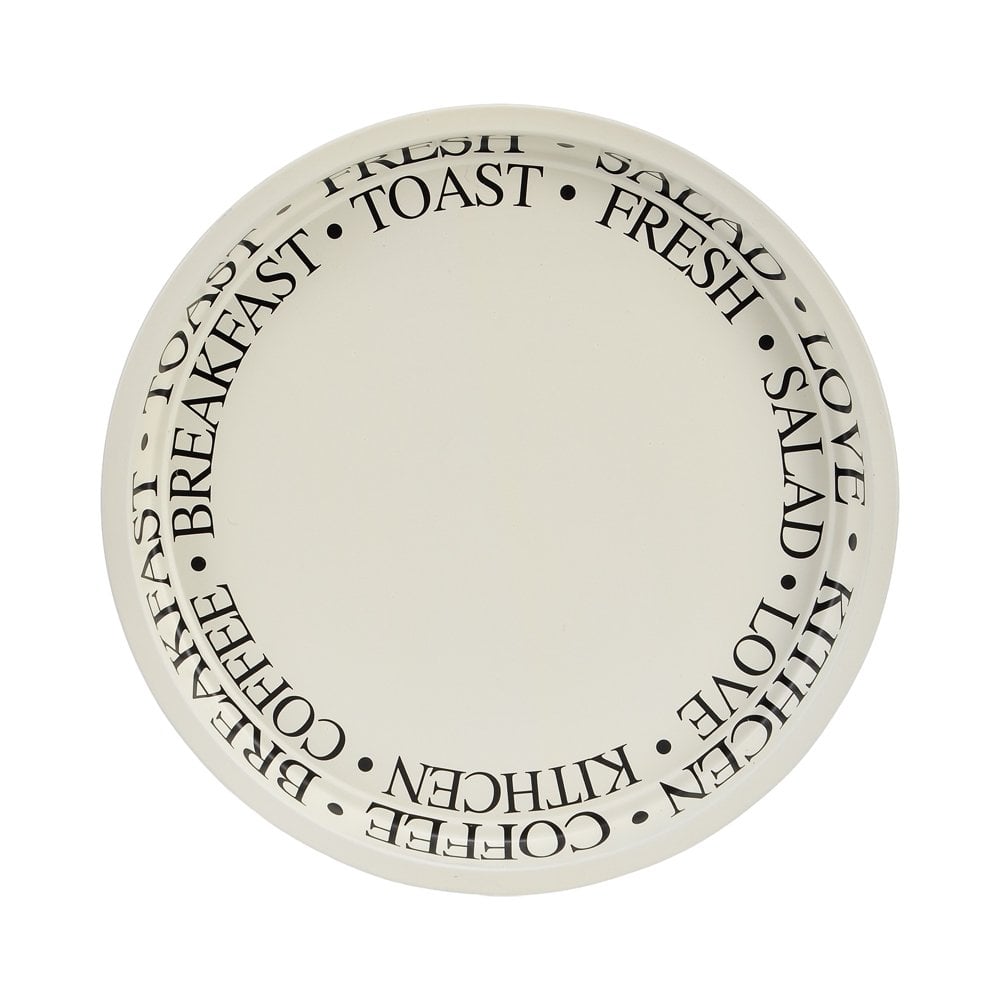 Metal Yuvarlak Tepsi - 35 cm