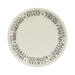 Metal Yuvarlak Tepsi - 35 cm