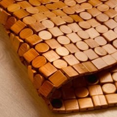 Bambu Banyo Matı - 60x40 cm