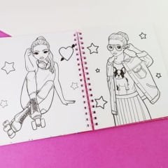 Pop Girl Boyama Defteri - 32 Sayfa