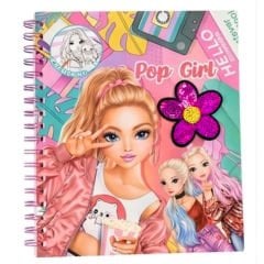 Pop Girl Boyama Defteri - 32 Sayfa Model 1