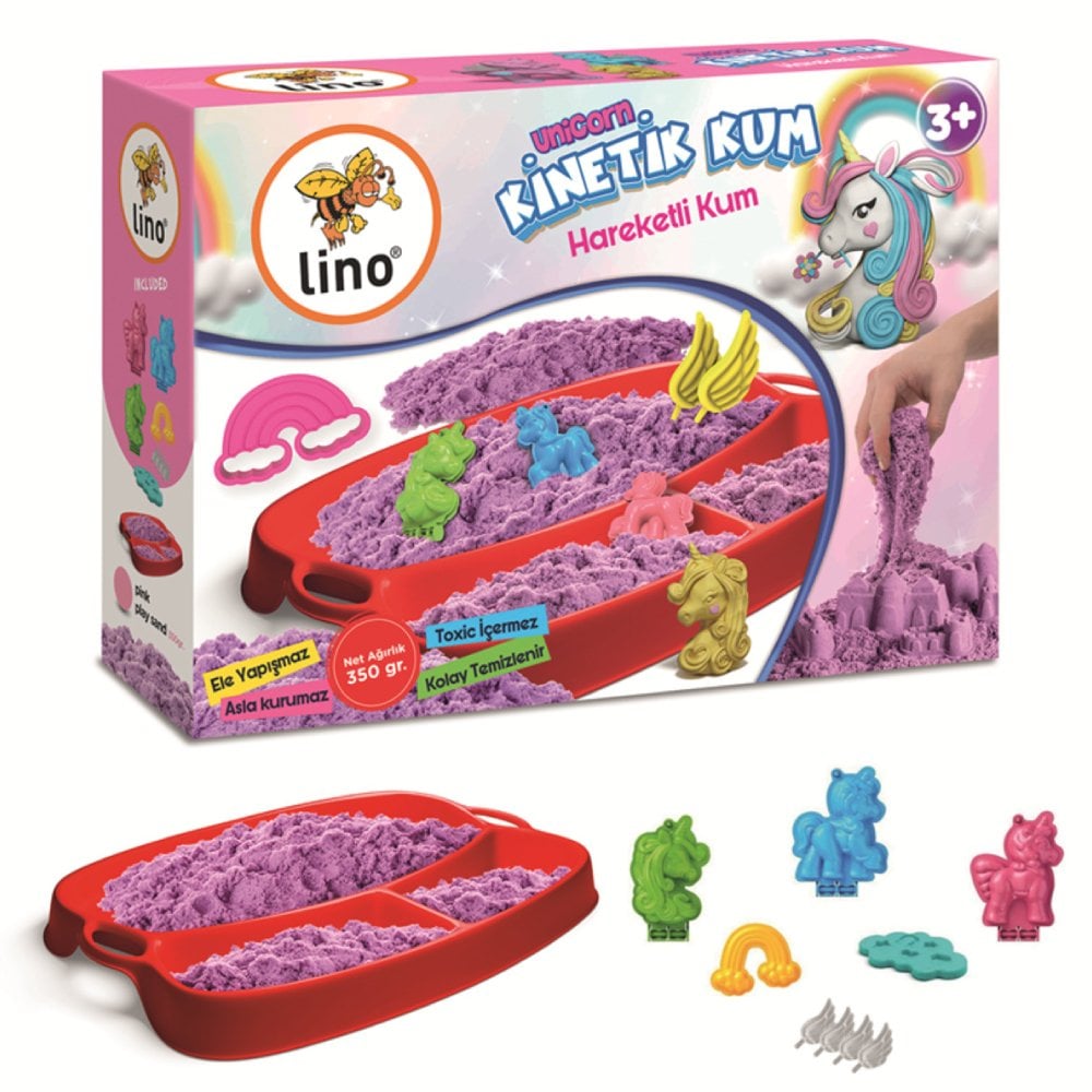 Kutulu Kinetik Kum Seti - 350 gr