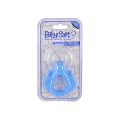 Babysoft Tutucaklı Sulu Diş Kaşıyıcı Mavi
