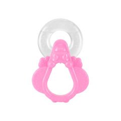Babysoft Tutucaklı Sulu Diş Kaşıyıcı Pembe