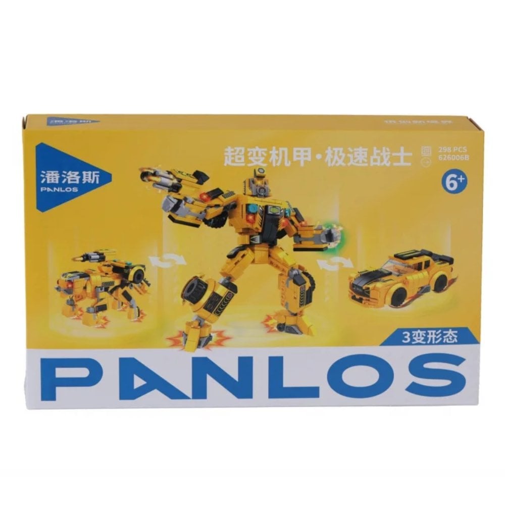 Dönüşen Robotlar Yapboz Blok