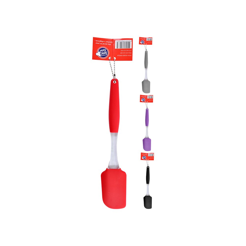 Renkli Saplı Silikon Spatula