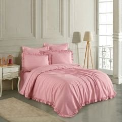 Çift Kişilik Fırfırlı Pike Seti