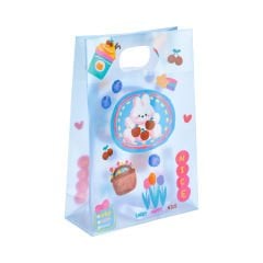 Hayvan Figürlü Pvc Çanta - 24x35