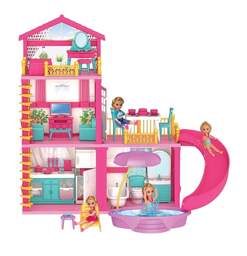 Lola'nın Tatil Ev Seti - 51x27x12,5 cm