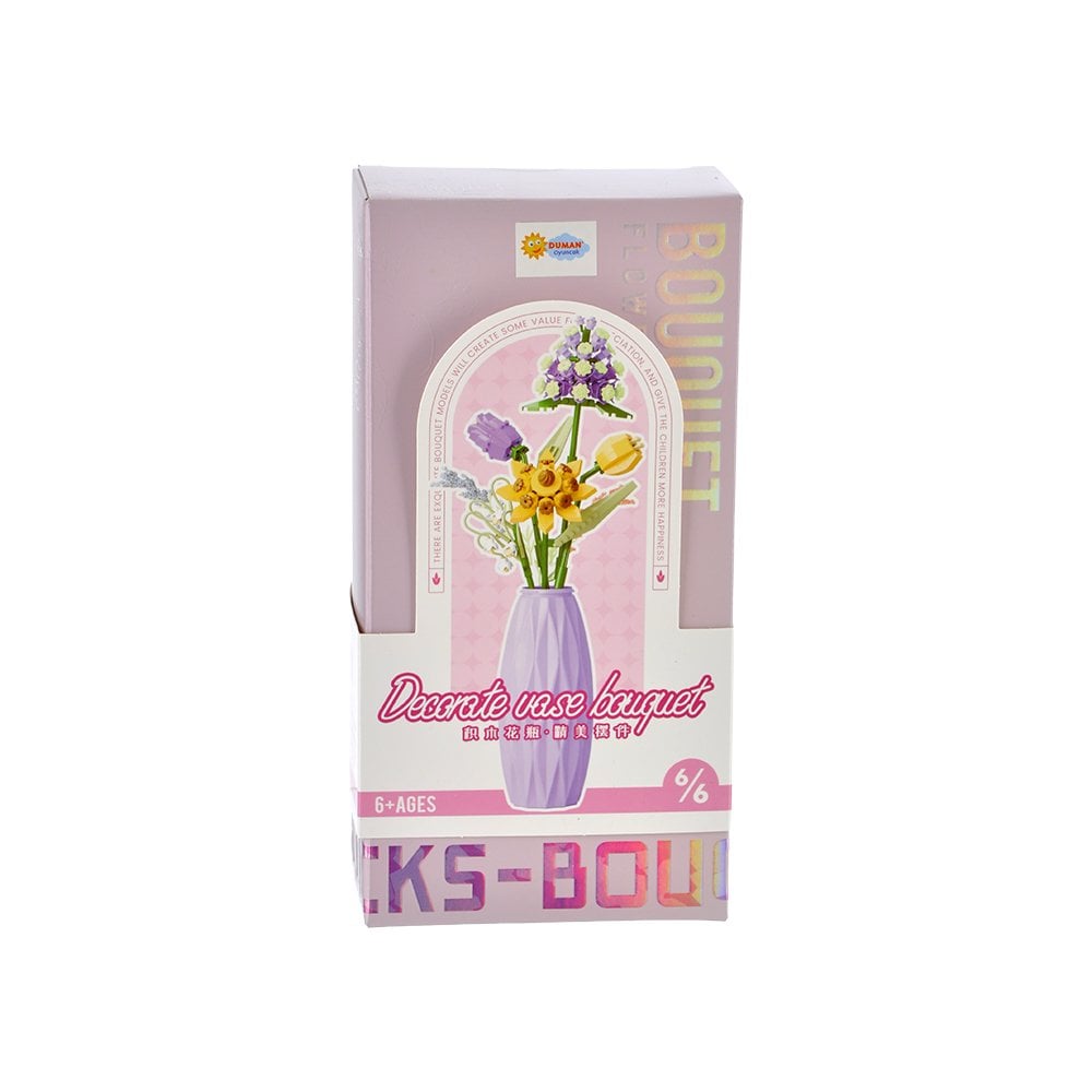 Saksıda Yapboz Blok Çiçekler