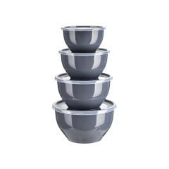 4'lü Yuvarlak Saklama Kabı - 8,1 Litre