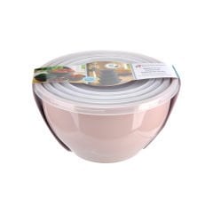 4'lü Yuvarlak Saklama Kabı - 8,1 Litre