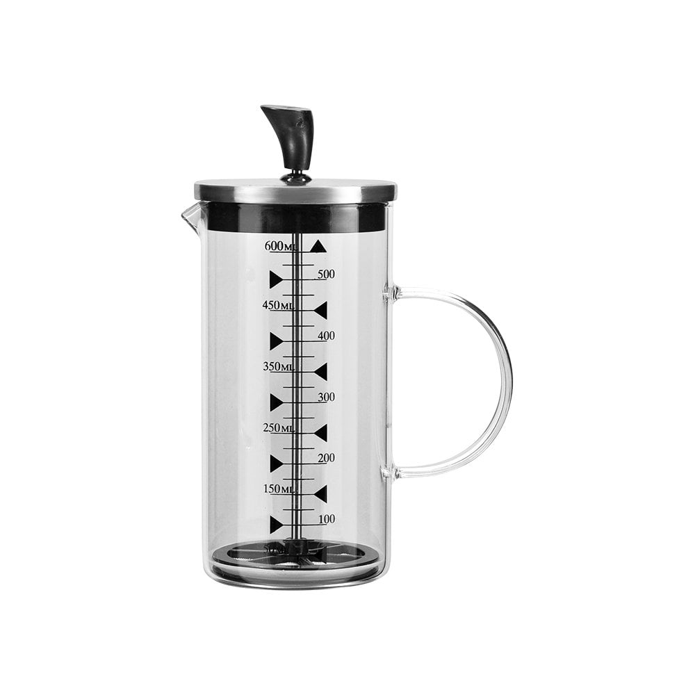 French Press- Borosilikat Cam - 600 ml