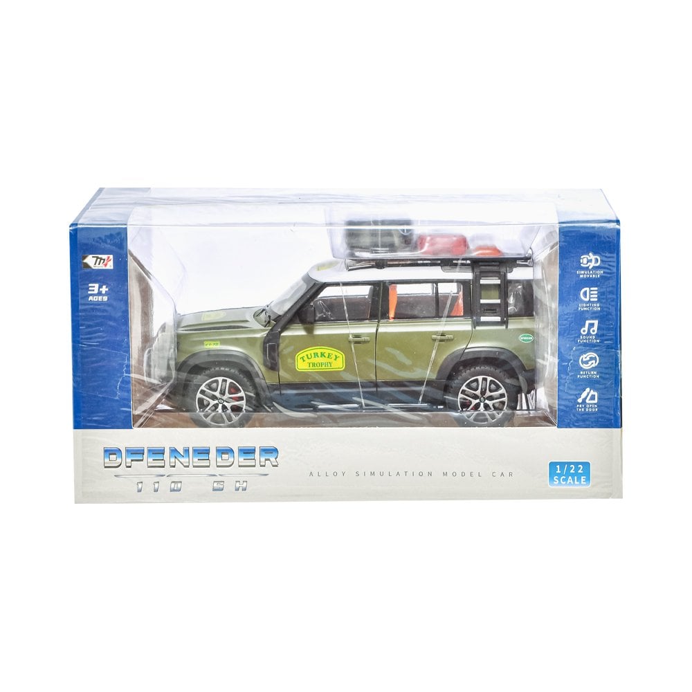 Sesli Işıklı Açılır Kapı  Arazi Araba Model - 1:22