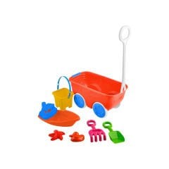 Çekçek Arabalı Kale Kova Seti