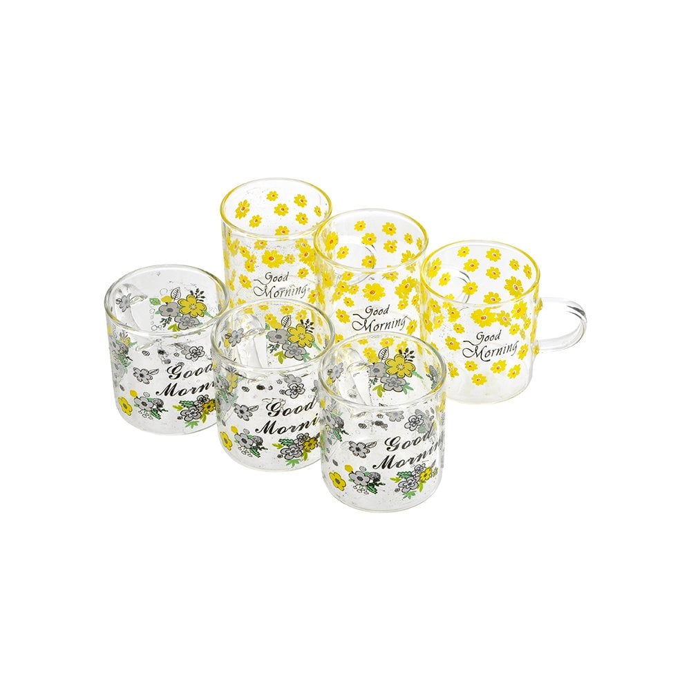 6'lı Cam Kupa Seti - 100 ml