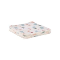 Desenli Penye Bebek Ağız Mendili - 20X20 cm