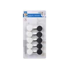 Yapıştırmalı Duvar Askısı Plastik 10'lu