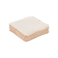 10'lu Organik Penye Bebek Ağız Mendili - 22X22