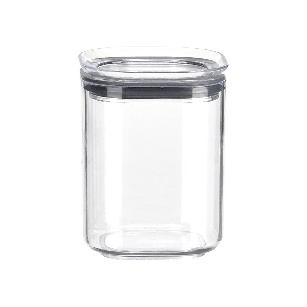 Uzun Kare Kristal Saklama Kabı - 180ml