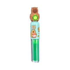 Capybara Figürlü Fosforlu Kalem Yeşil