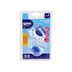 Wee Baby 2’li Damaklı Emzik No:1 - 0-6 Ay