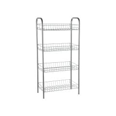 4 Katlı Metal Sebzelik (41x23x80 cm)