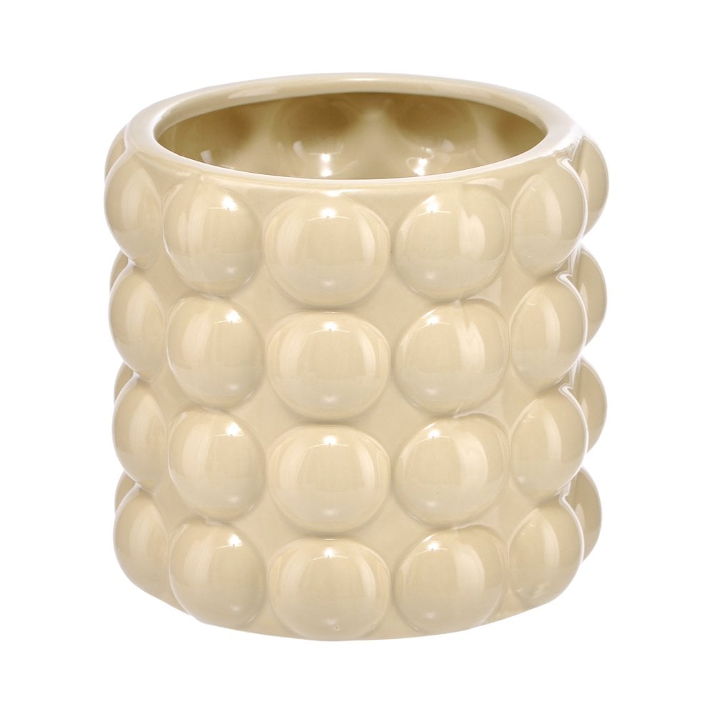 Seramik Bubble Vazo - 13x13x12 cm