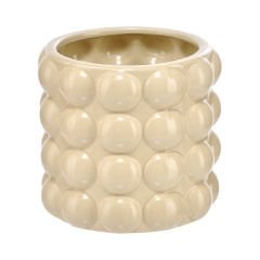 Seramik Bubble Vazo - 13x13x12 cm