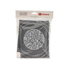 Silikon Hamur Açma Matı (40x50 cm) Gri