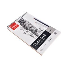 Şehir Temalı A4 Sketchbook - 30 Yaprak Desen 1