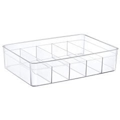 Kristal Cam 5 Bölmeli Organizer- 30X16