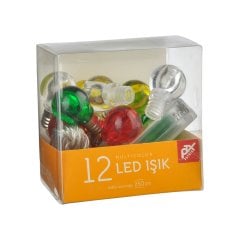 12'li Renkli Led Aydınlatma - 250 cm