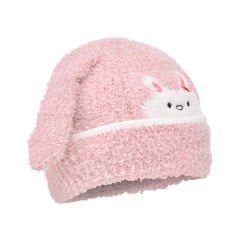 İçi Polarlı Figürlü Kız Çocuk Bere