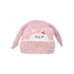 İçi Polarlı Figürlü Kız Çocuk Bere